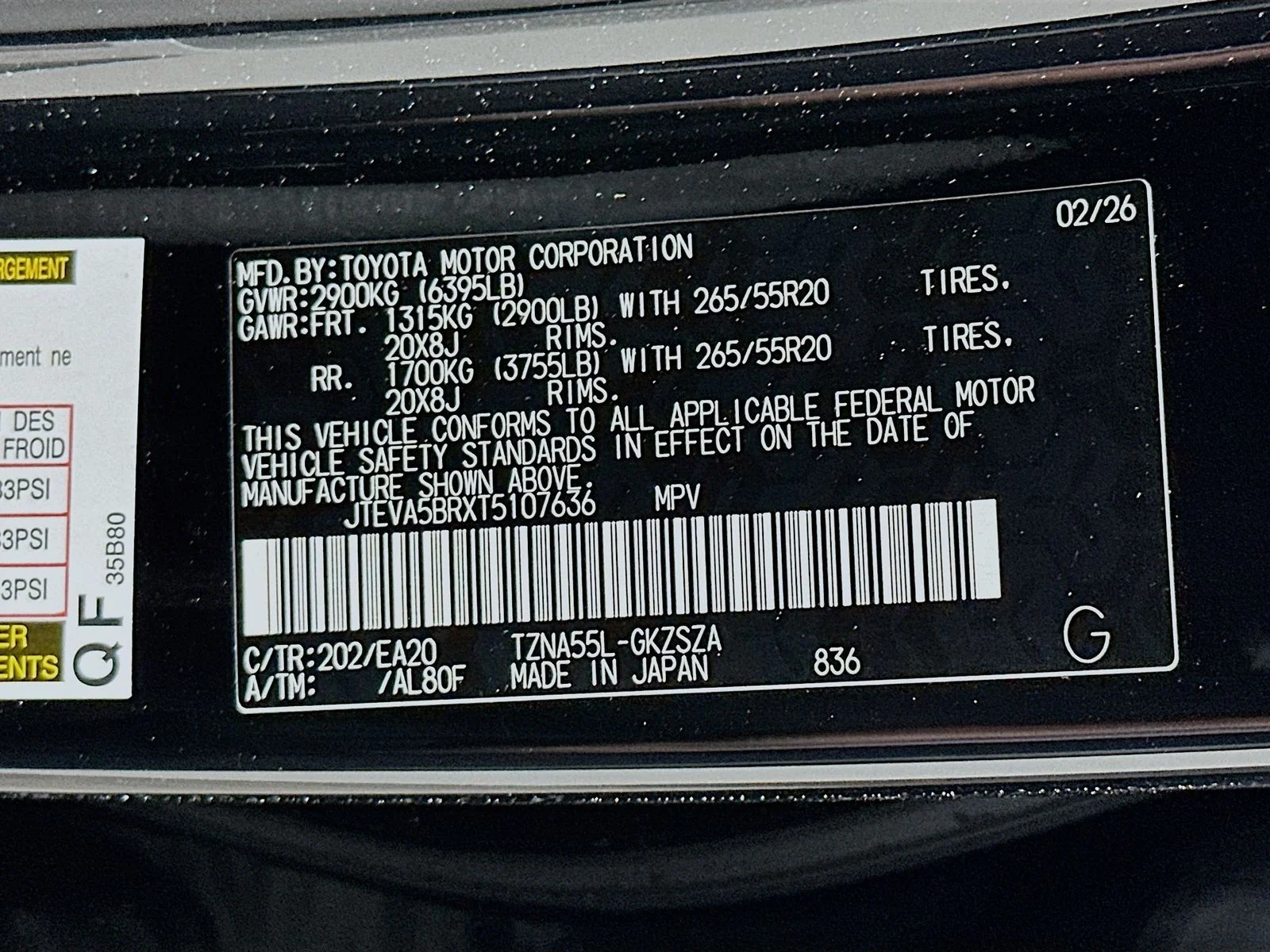 New 2026 Black Toyota  TRD Sport Premium image 34