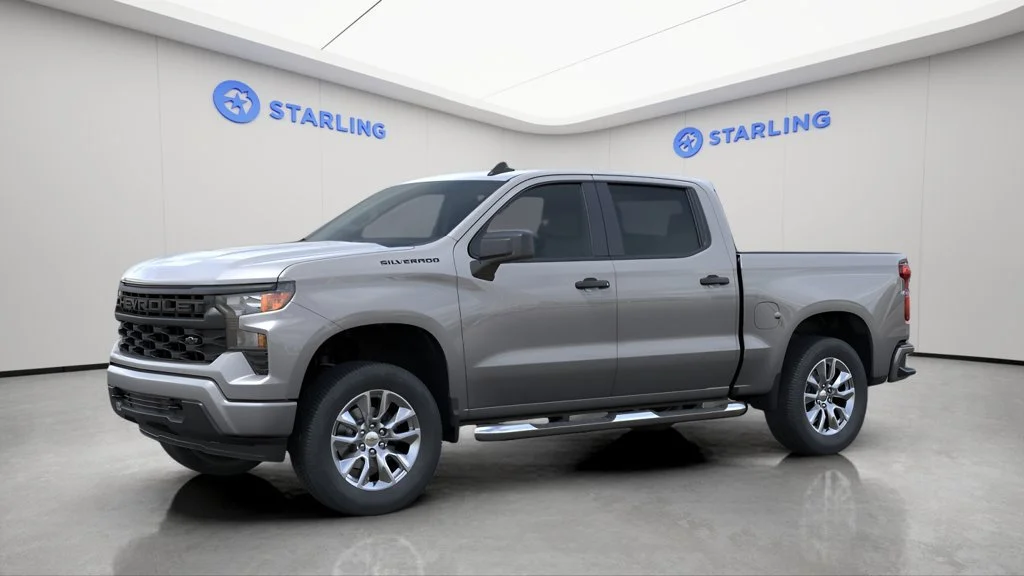 New 2026 Sterling Gray Metallic Chevrolet Custom image 3