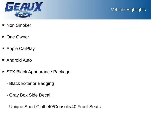 Used 2025 Red Metallic Ford STX image 15