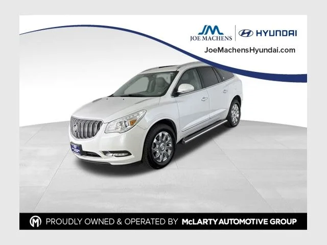 Used 2017 White Buick Leather Group image 1