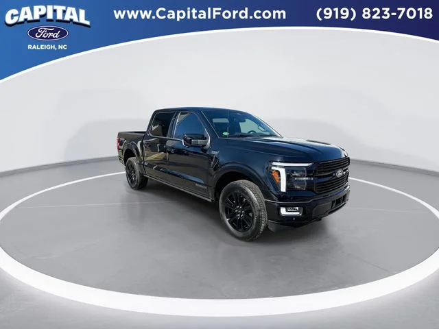 Used 2025 Black Ford Platinum image 2