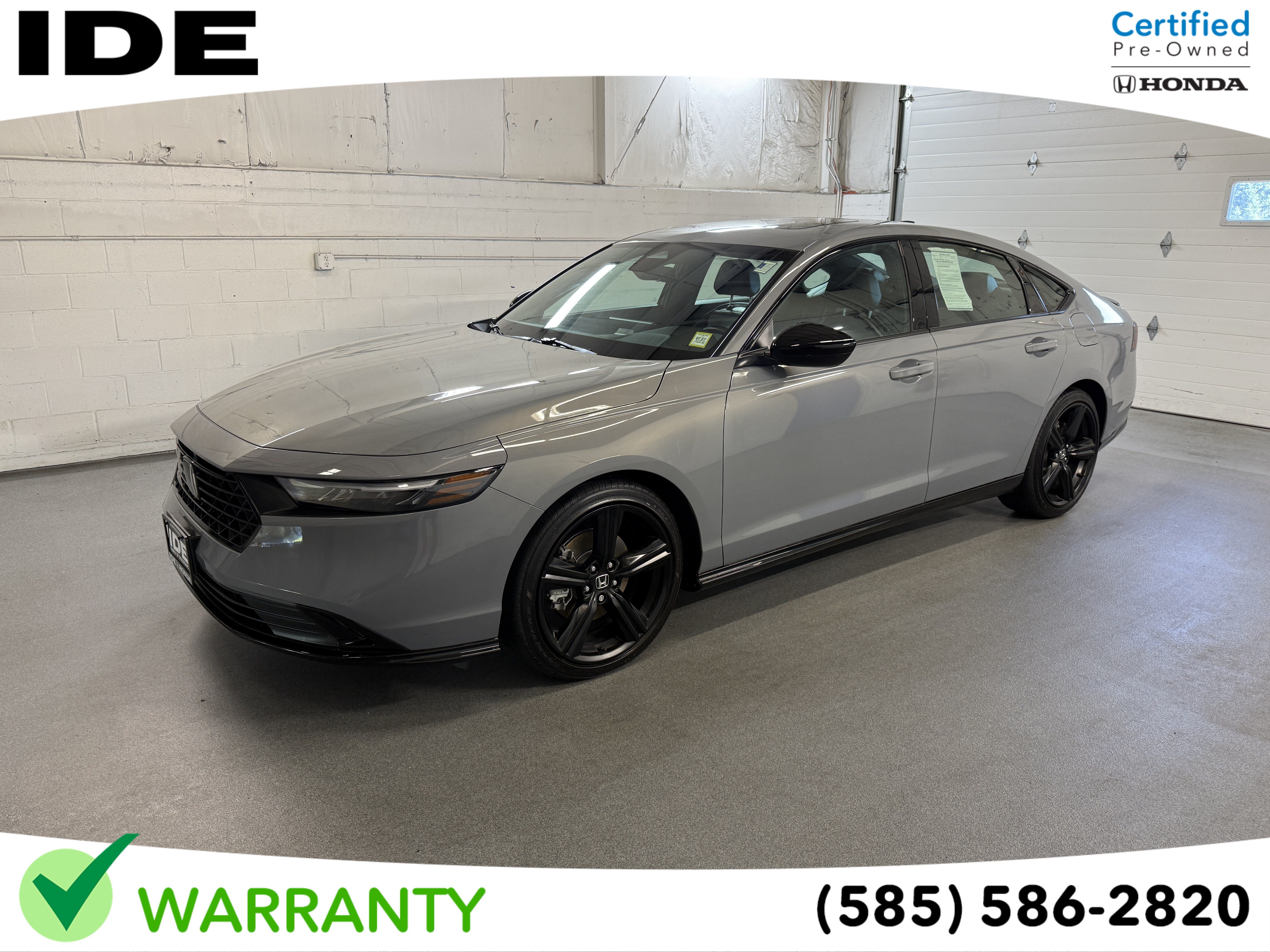 Certified Used 2025 Urban Gray Pearl Honda Sport-L image 1