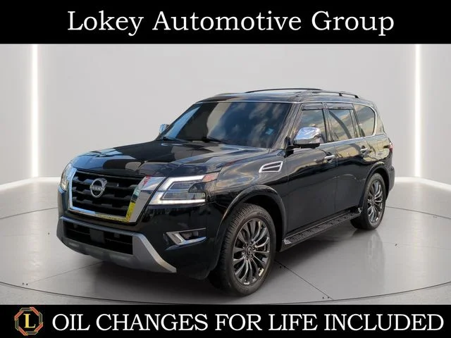 Used 2023 Black Nissan Platinum image 1