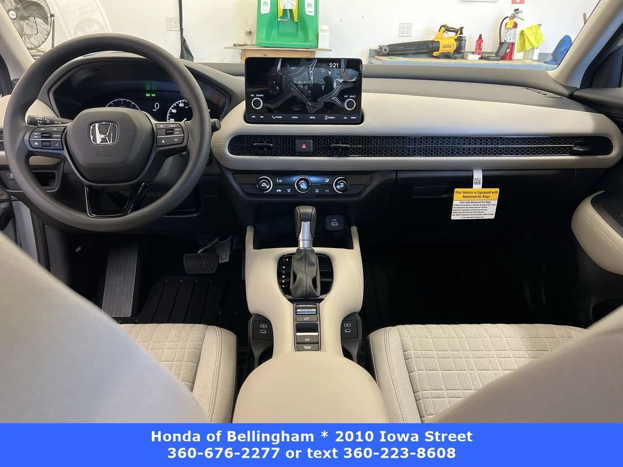 Certified Used 2026 Solar Silver Metallic Honda AWD LX image 44
