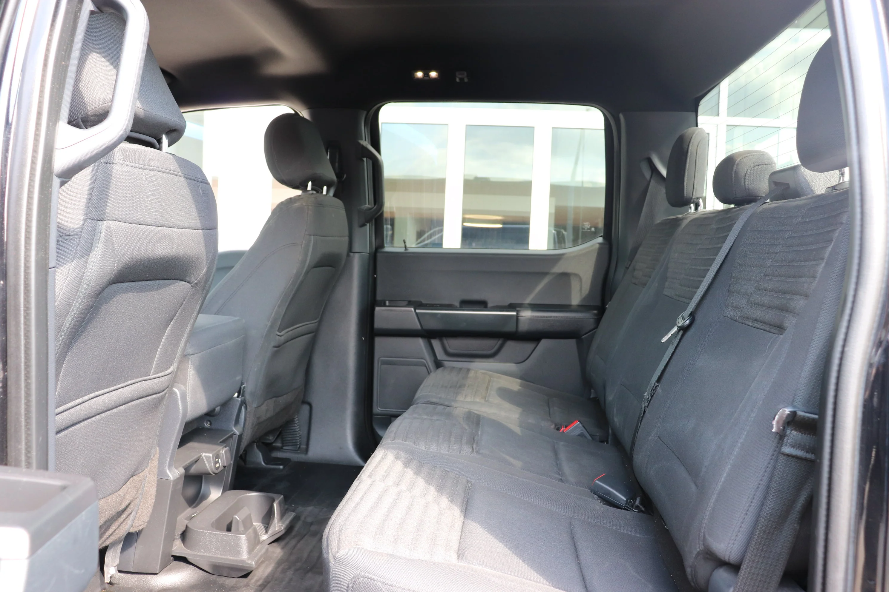 Used 2021 Black Ford XL 4WD SuperCrew 5.5