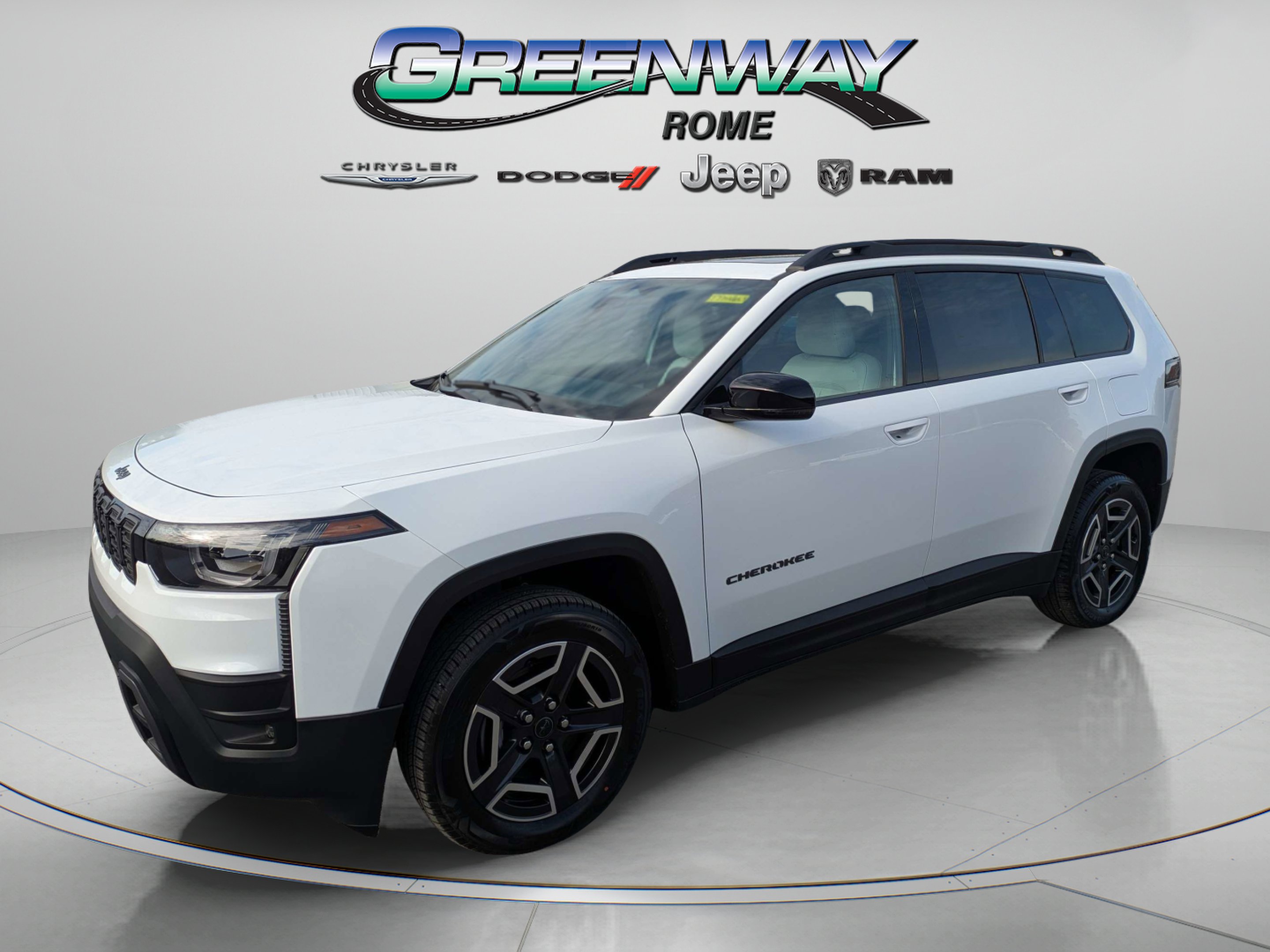 New 2026 Bright White Clear-Coat Exterior Paint Jeep Limited image 3