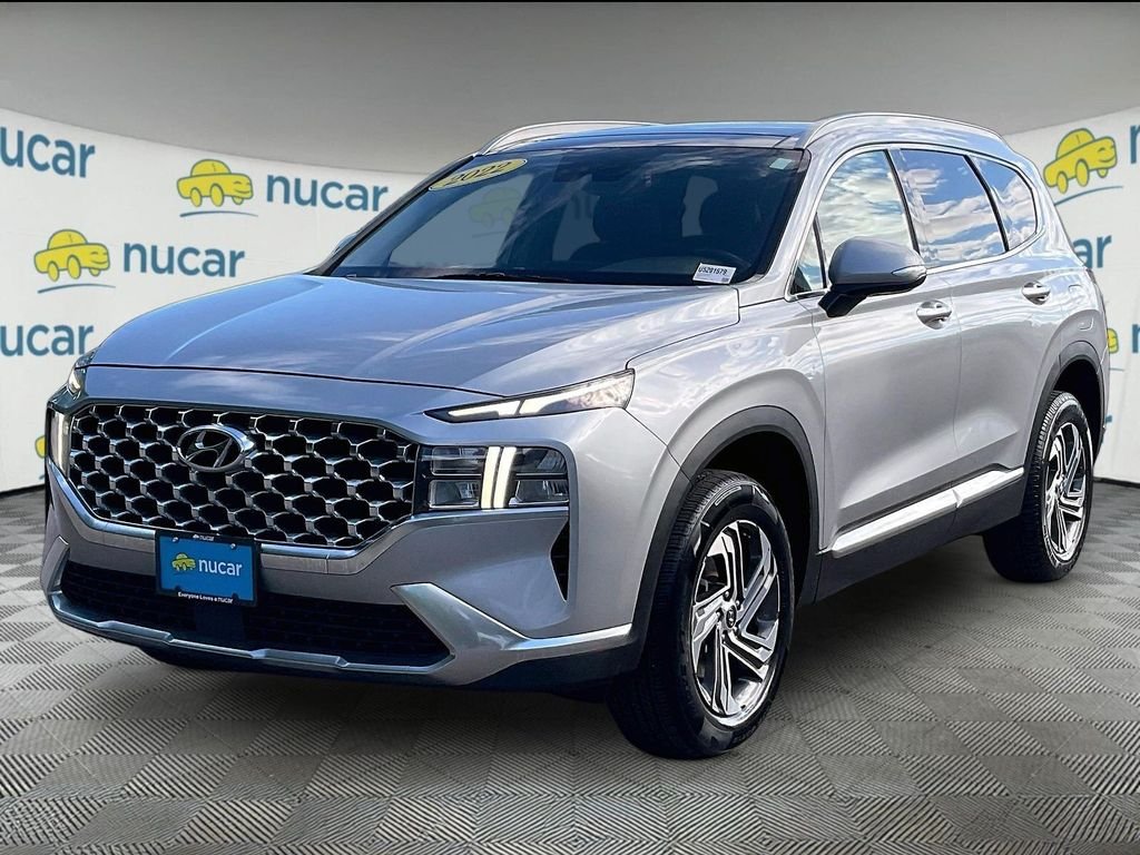 Used 2022 Silver Hyundai SEL image 3