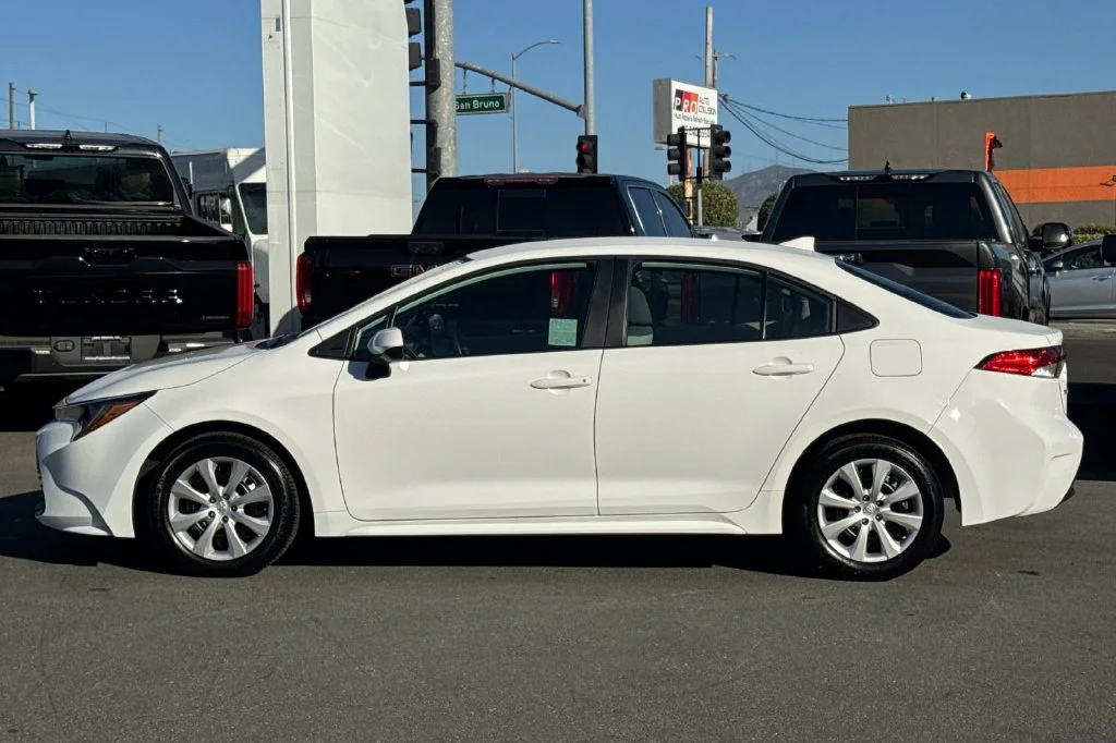Used 2026 White Toyota LE image 7