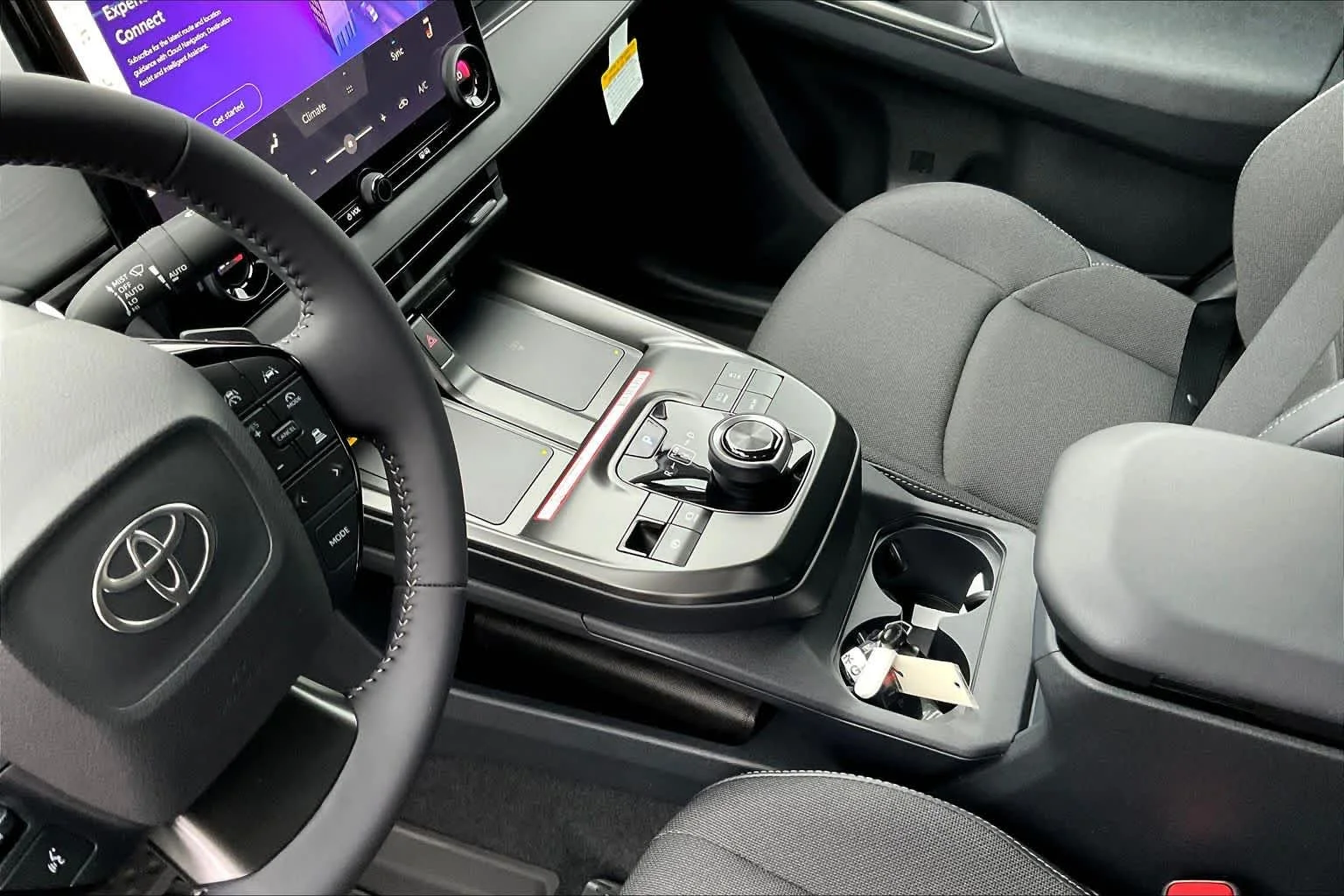 New 2026 Midnight Black Metallic Toyota SE image 7
