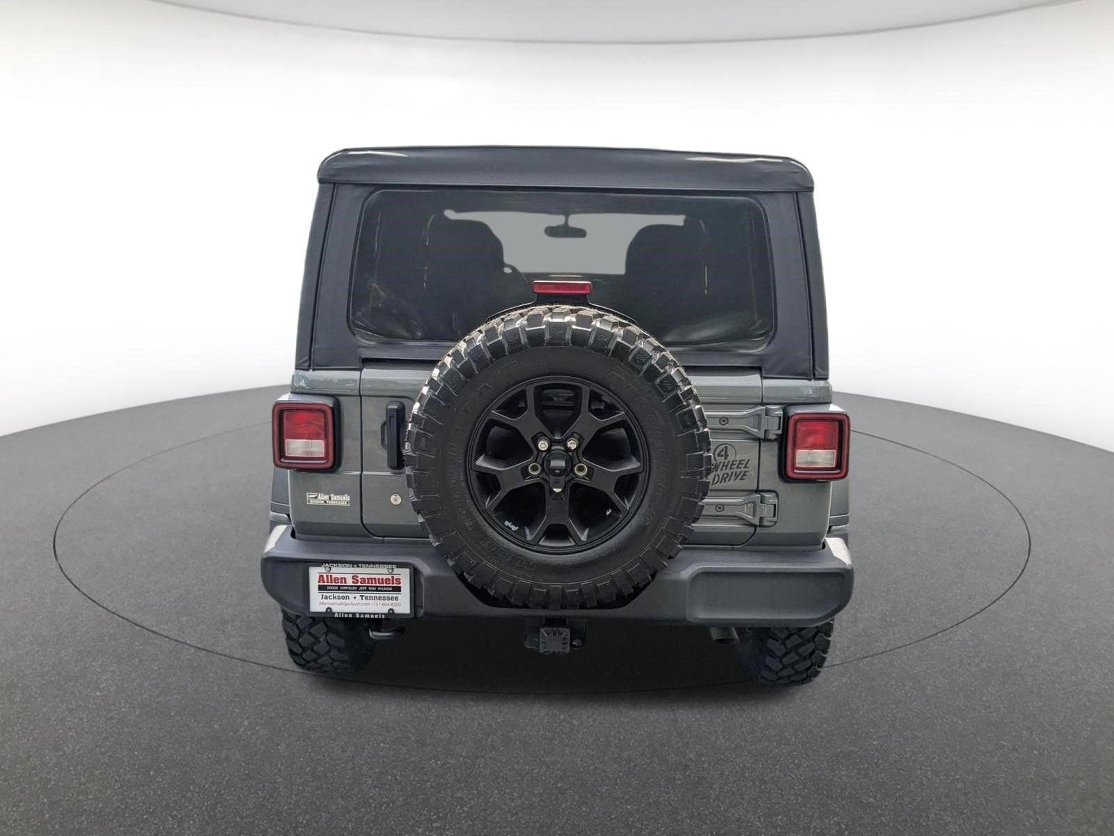 Used 2022 Sting-Gray Clearcoat Jeep Unlimited Willys Sport image 5
