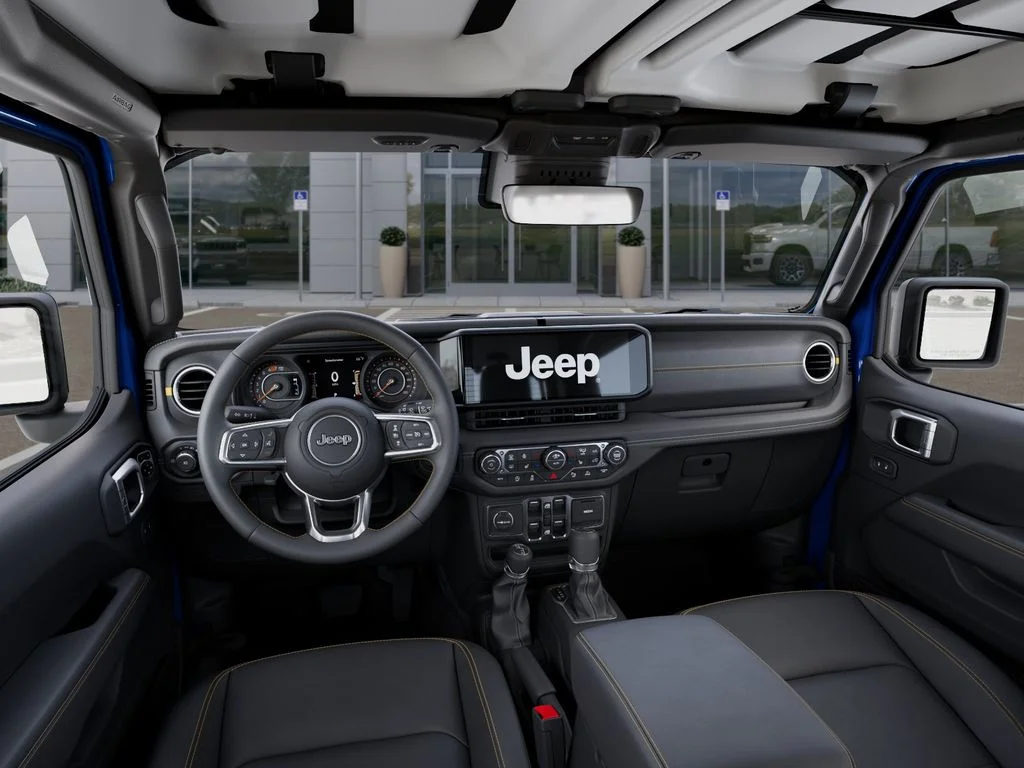 New 2026 Hydro Blue Pearl-Coat Exterior Paint Jeep Sahara image 15