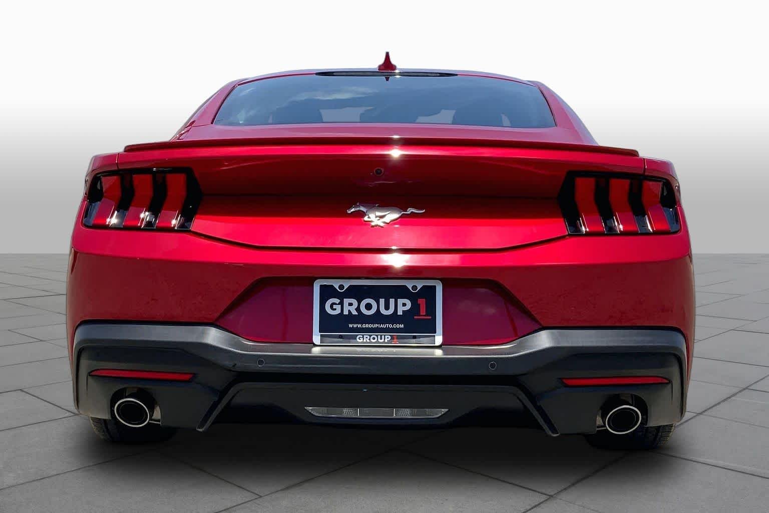 Used 2024 Rapid Red Metallic Tinted Clearcoat Ford EcoBoost Premium image 5