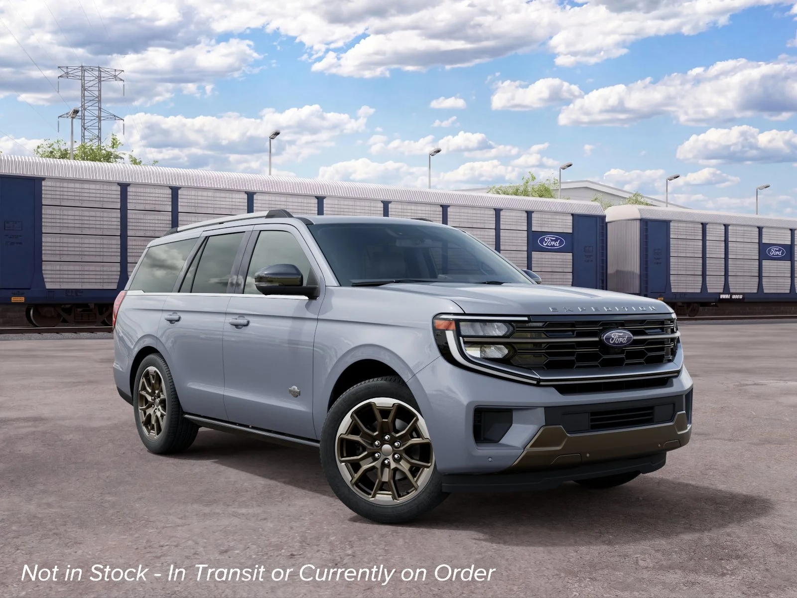 New 2027 Glacier Gray Metallic Tri-Coat Ford King Ranch® image 5