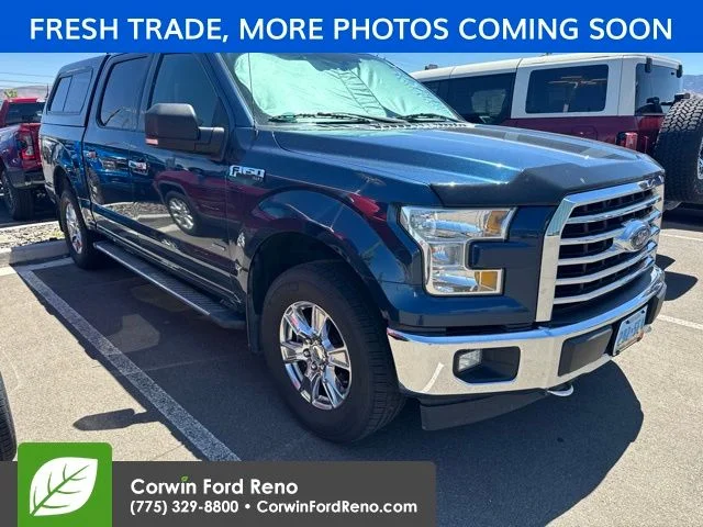 Used 2017 Blue Ford XLT image 1