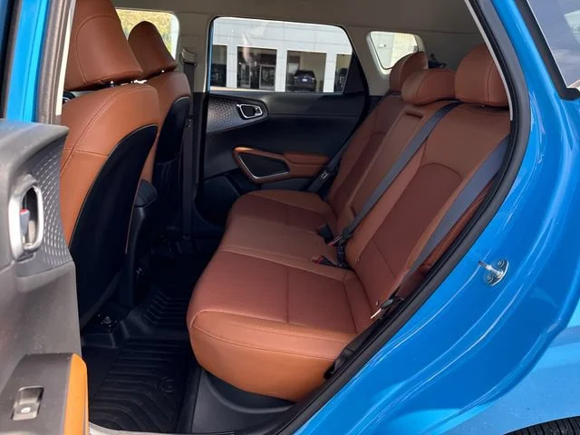 Used 2025 Surf Blue/Black Kia EX image 16