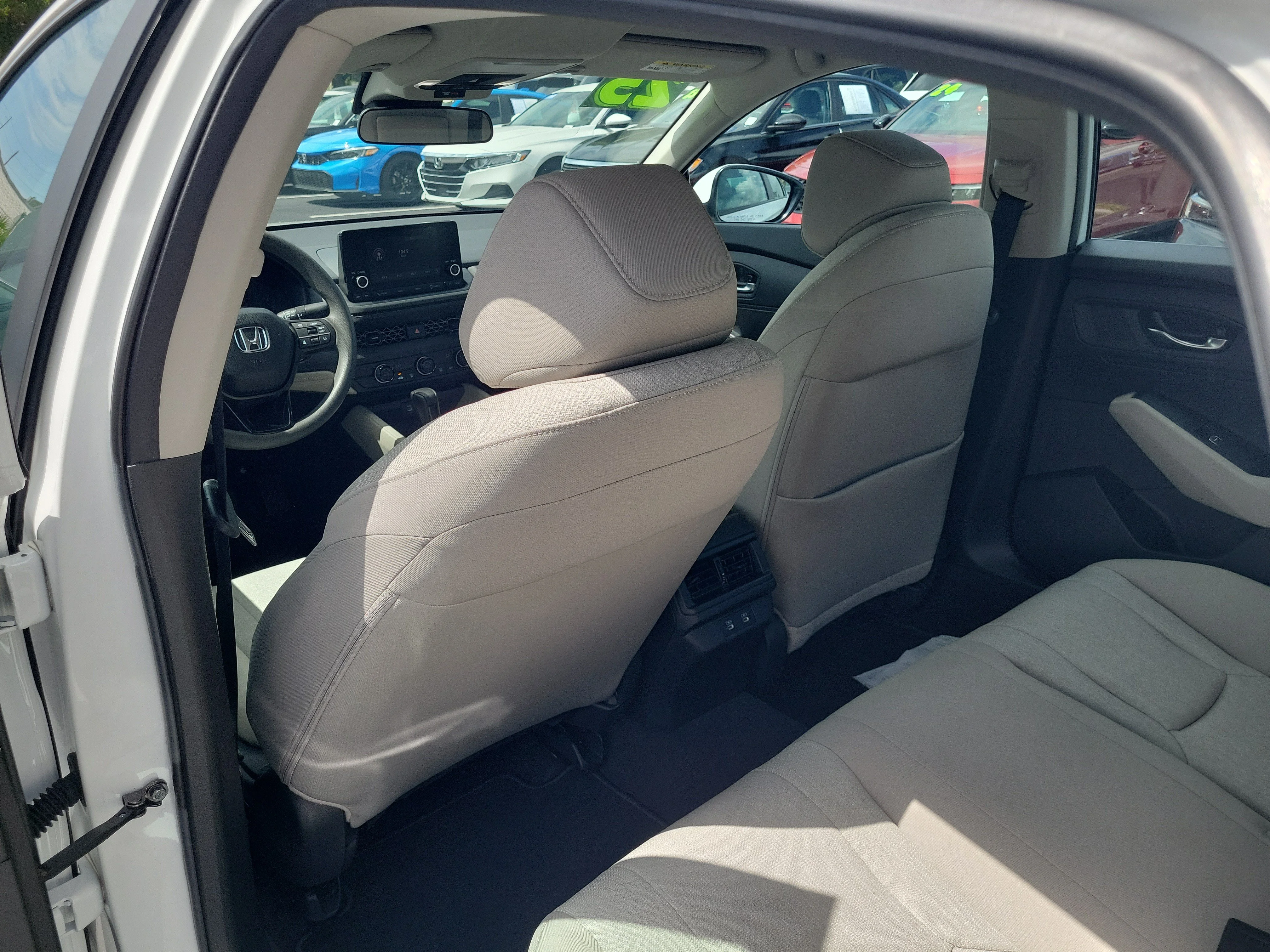Certified Used 2025 Platinum White Pearl Honda LX image 47