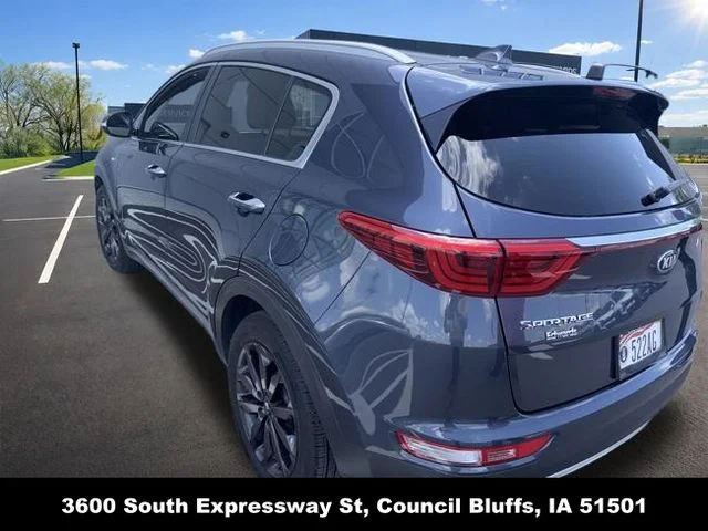 Used 2019 Blue Kia EX image 9