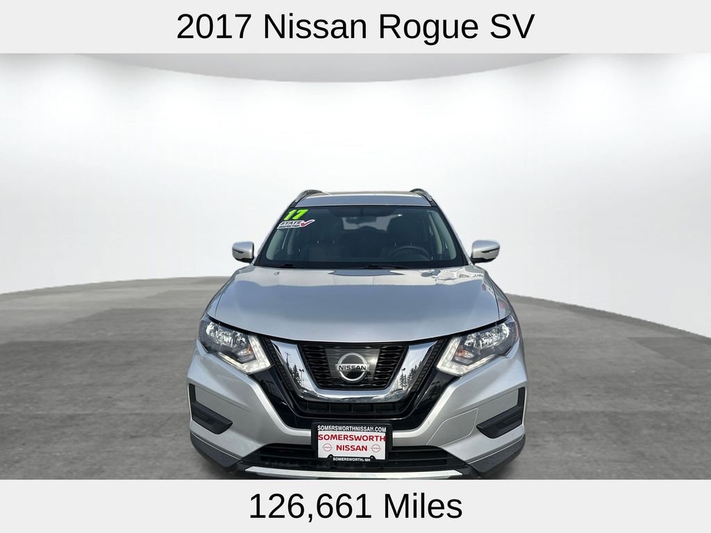 Used 2017 Nissan Rogue SV with VIN KNMAT2MV8HP602225 for sale in Somersworth, NH