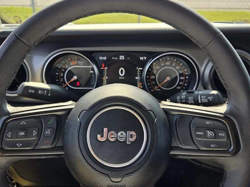 Used 2023 Black Clearcoat JEEP WILLYS SPORT image 27