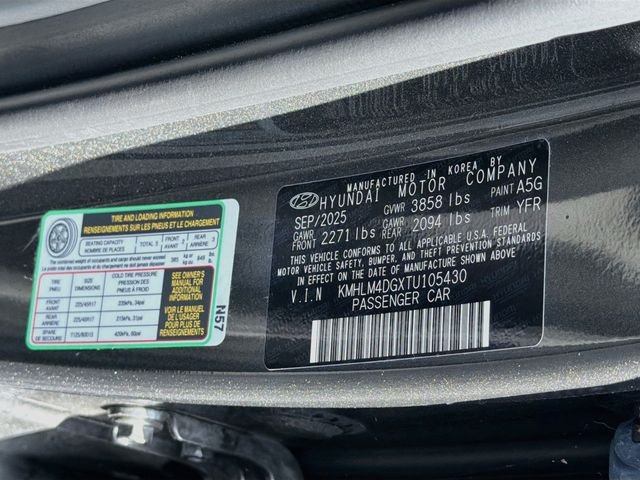 Used 2026 Gray Hyundai SEL Sport image 30