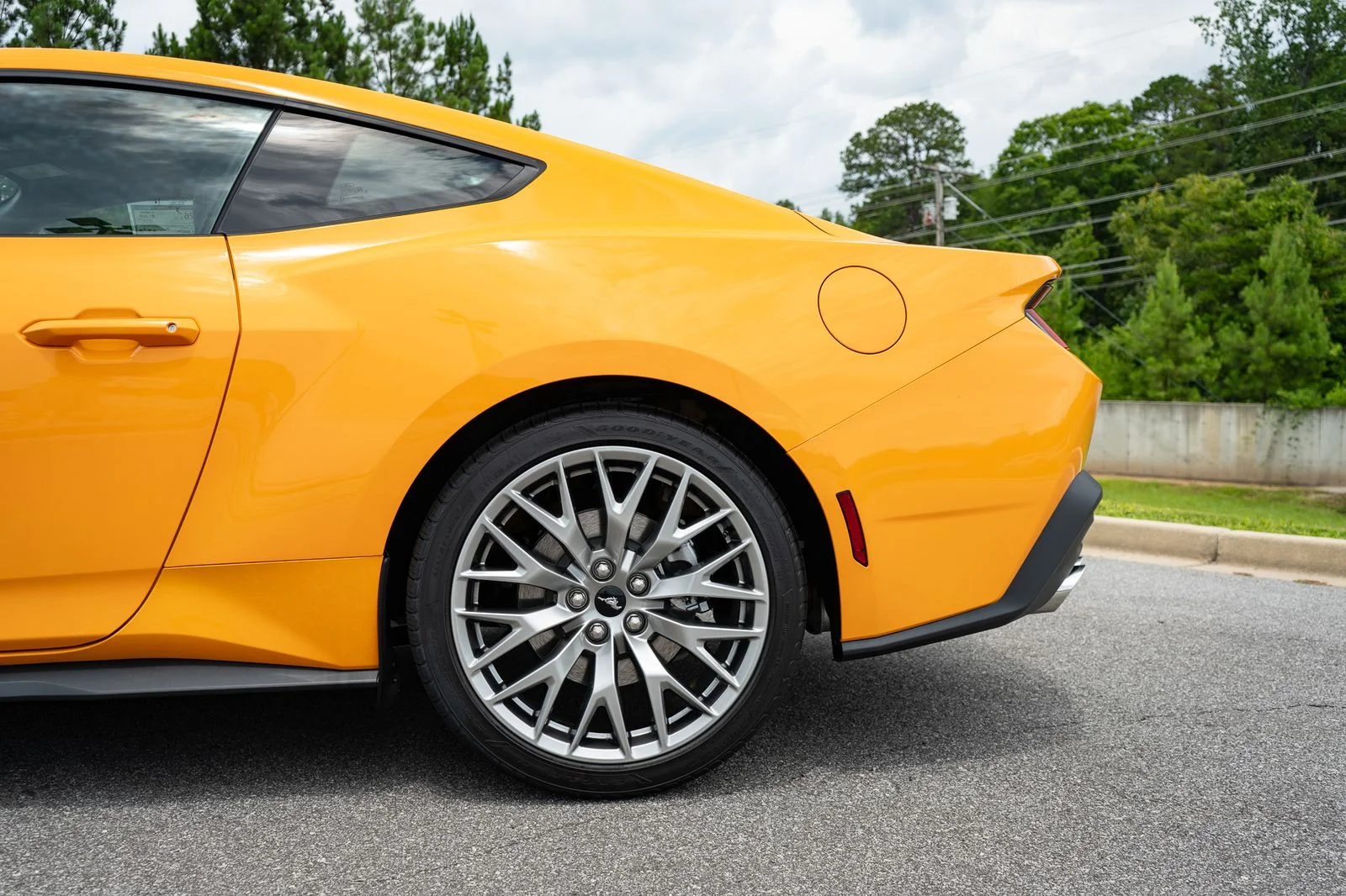 New 2026 Orange Fury Metallic Tri-coat Ford EcoBoost® Premium Fastback image 6