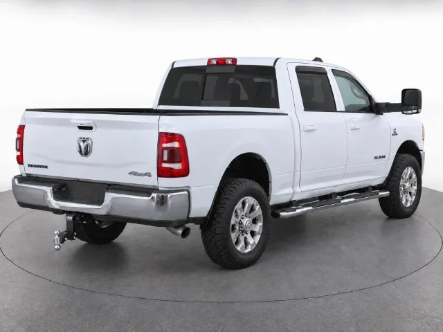 Used 2022 Bright White Clearcoat Ram Big Horn image 3