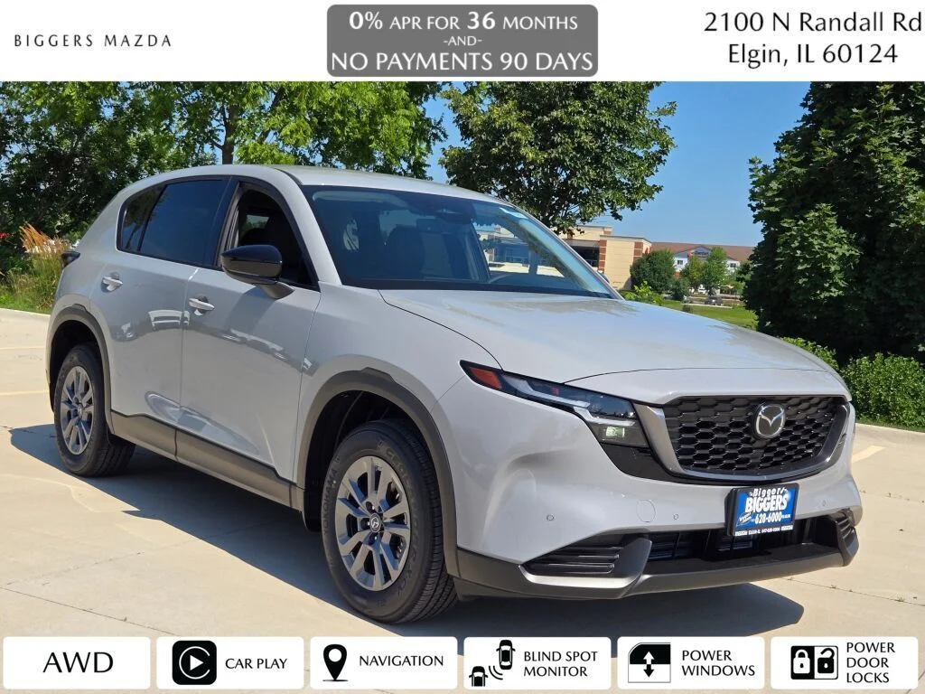 New 2026 Aero Gray Metallic Mazda 2.5 S Select AWD image 1