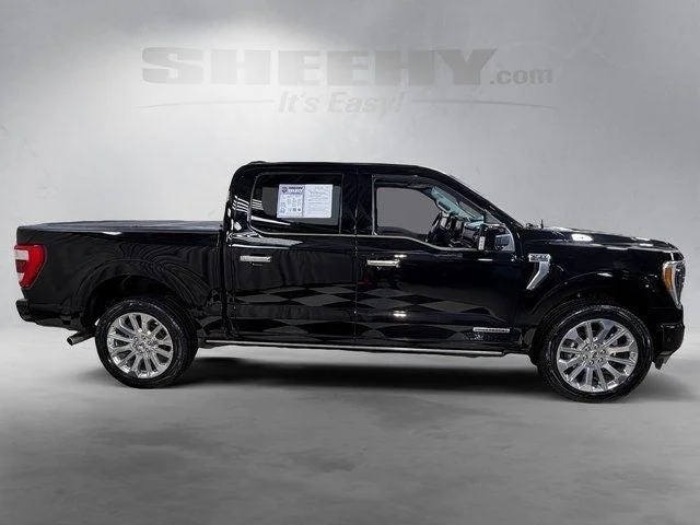 Used 2023 Agate Black Metallic Ford Limited image 11