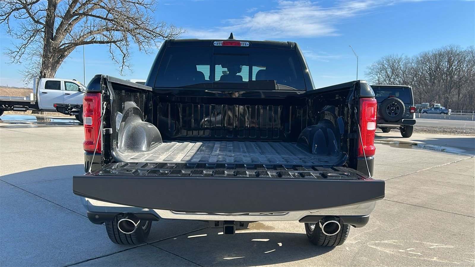 New 2026 Diamond Black Crystal Pearl-Coat Exterior Paint RAM Big Horn/Lone Star image 16
