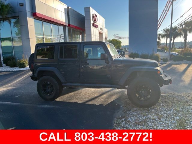 Used 2016 Black Jeep Unlimited Rubicon image 2