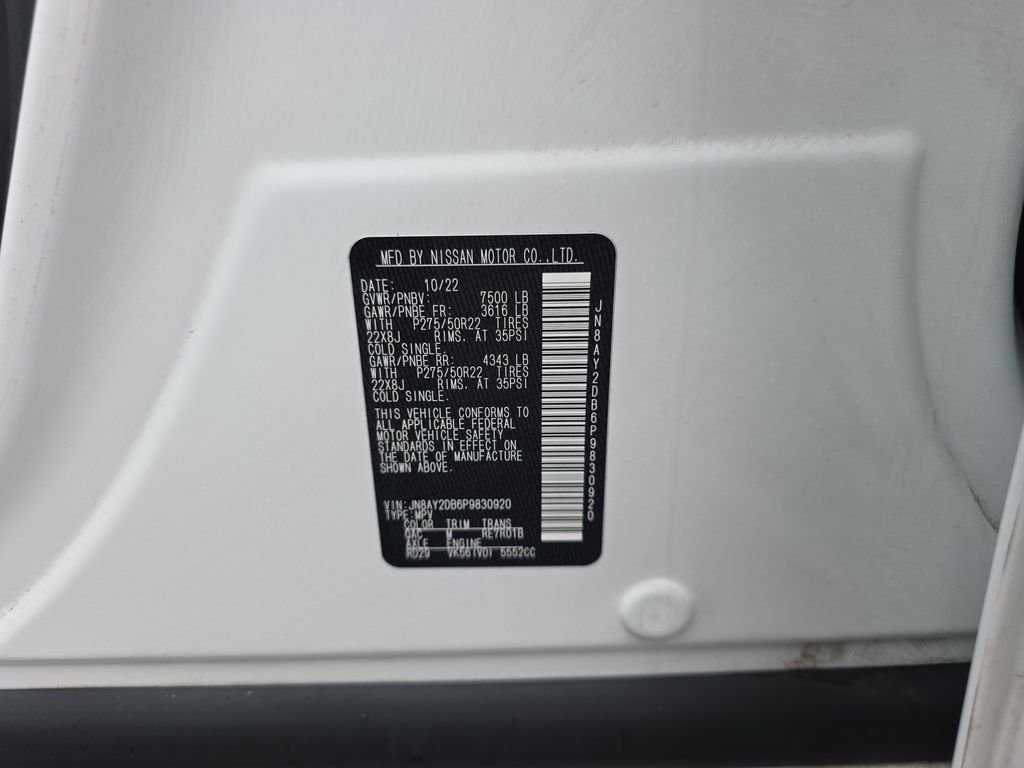 Used 2023 White Nissan Platinum image 45