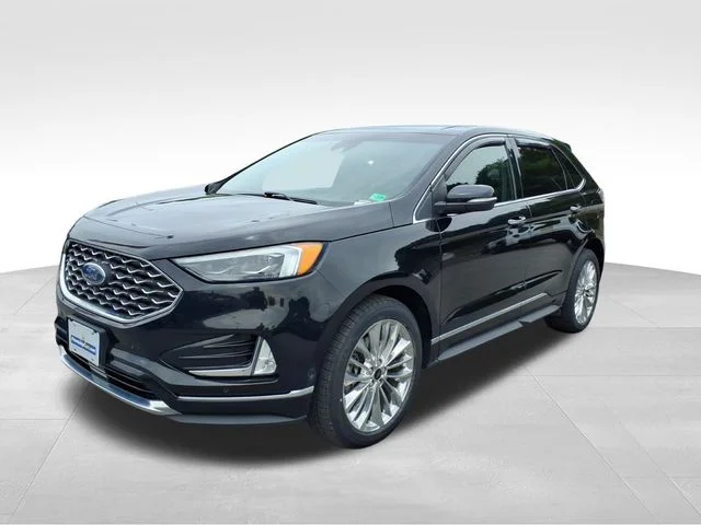 Used 2020 Black Ford Titanium image 2
