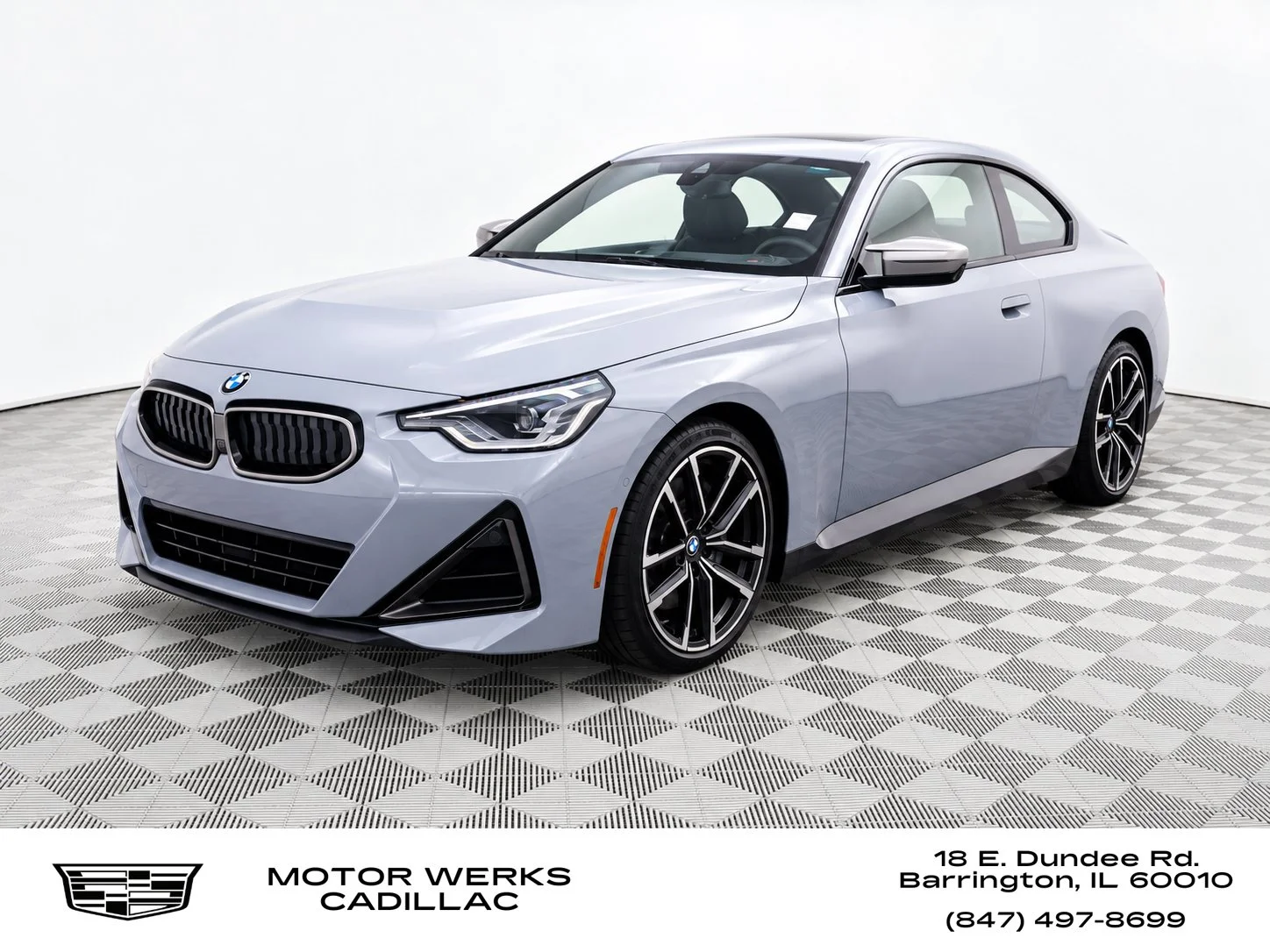 Used 2023 Gray BMW M240i xDrive image 1