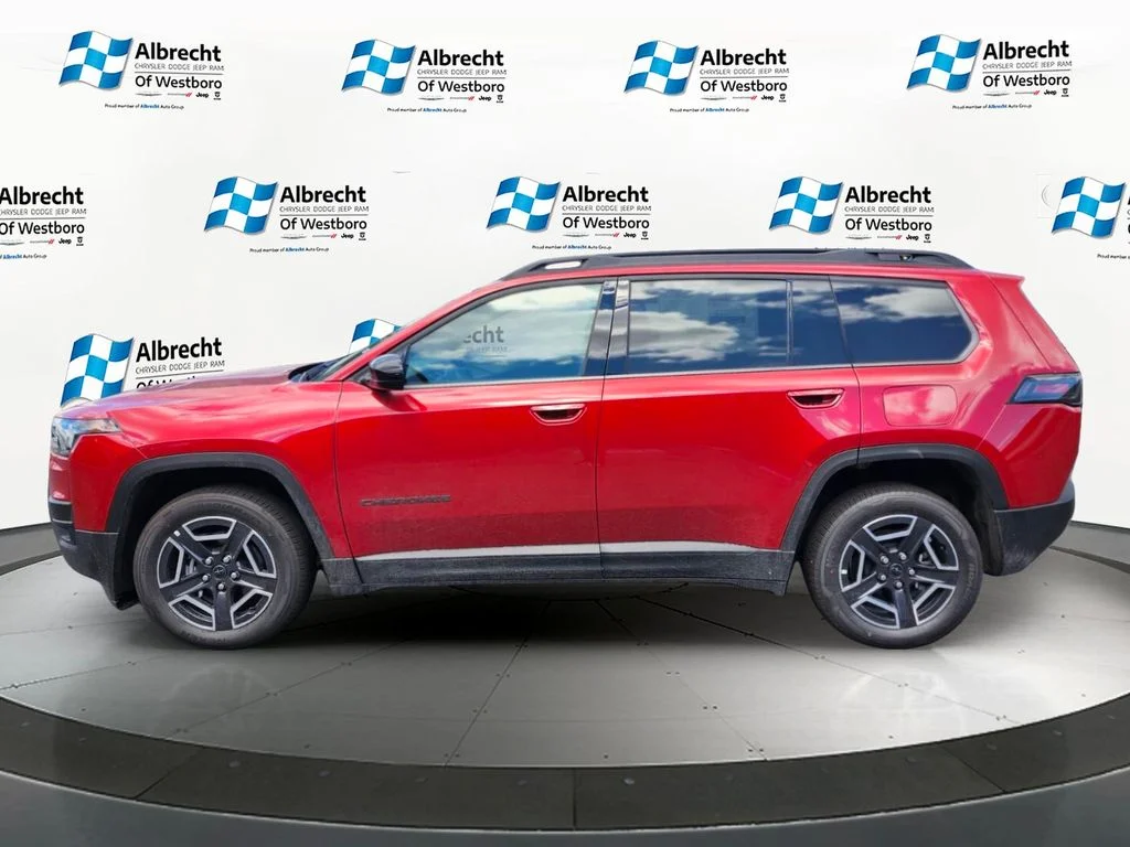 New 2026 Red Hot Pearl-Coat Exterior Paint Jeep Laredo image 2