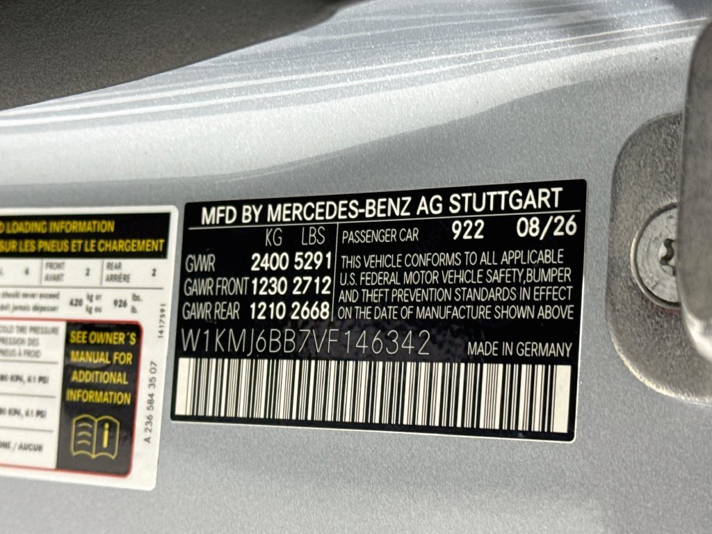 New 2027 Cirrus Silver Metallic Mercedes-Benz CLE 450 image 29