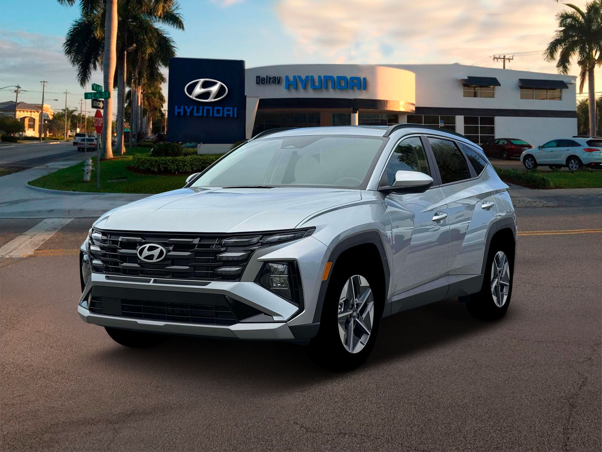 New 2026 Silver Hyundai SEL image 1