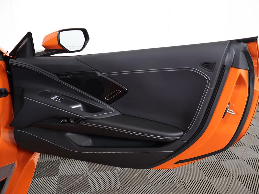 Used 2025 Orange Chevrolet Stingray image 27