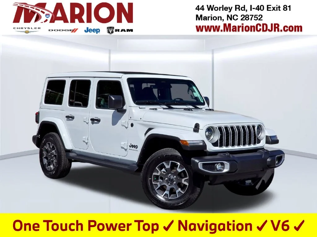 New 2027 White/off-white Jeep Sahara image 1