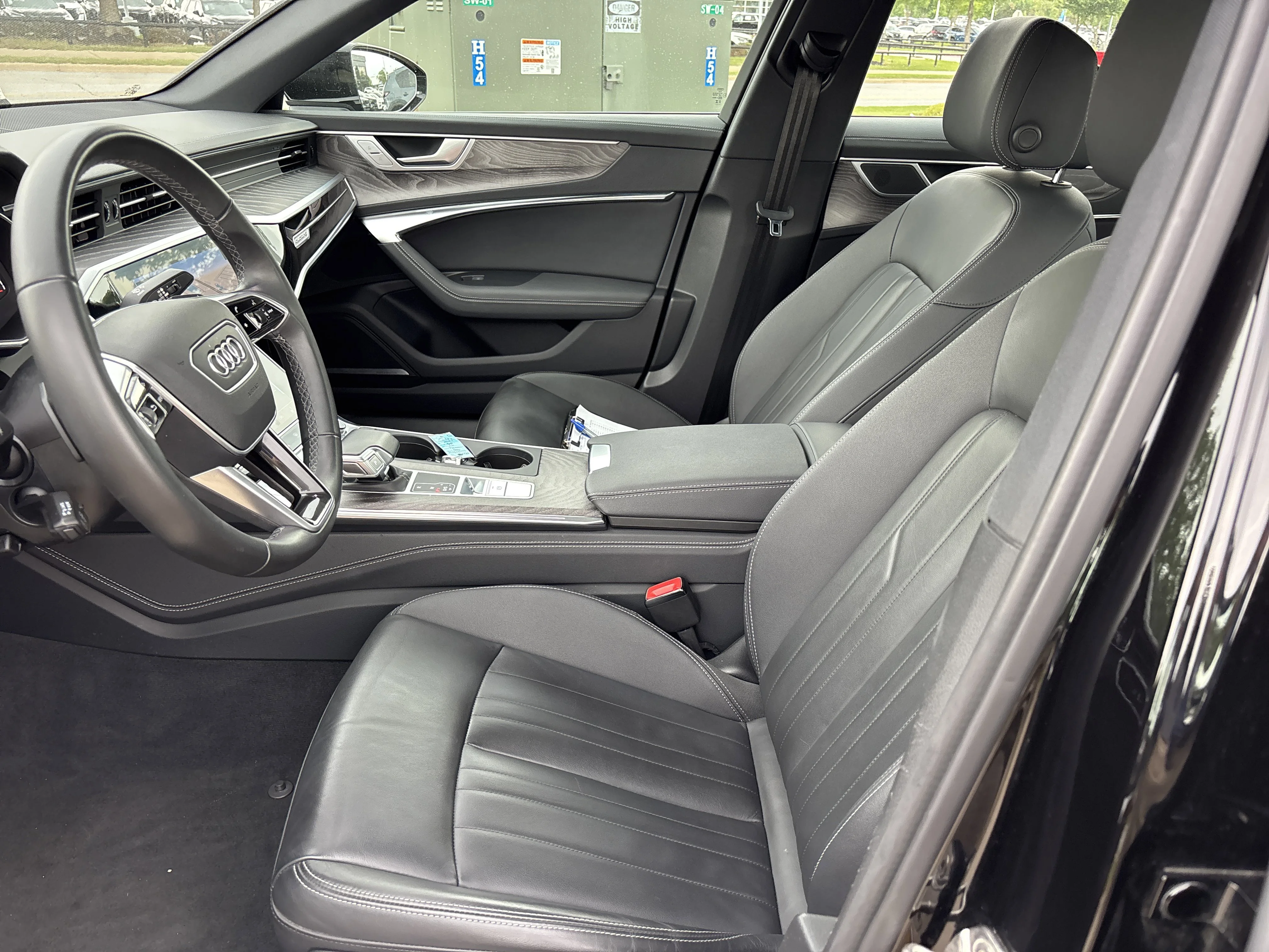Used 2024 Brilliant Black Audi 55 Premium Plus AWD image 15