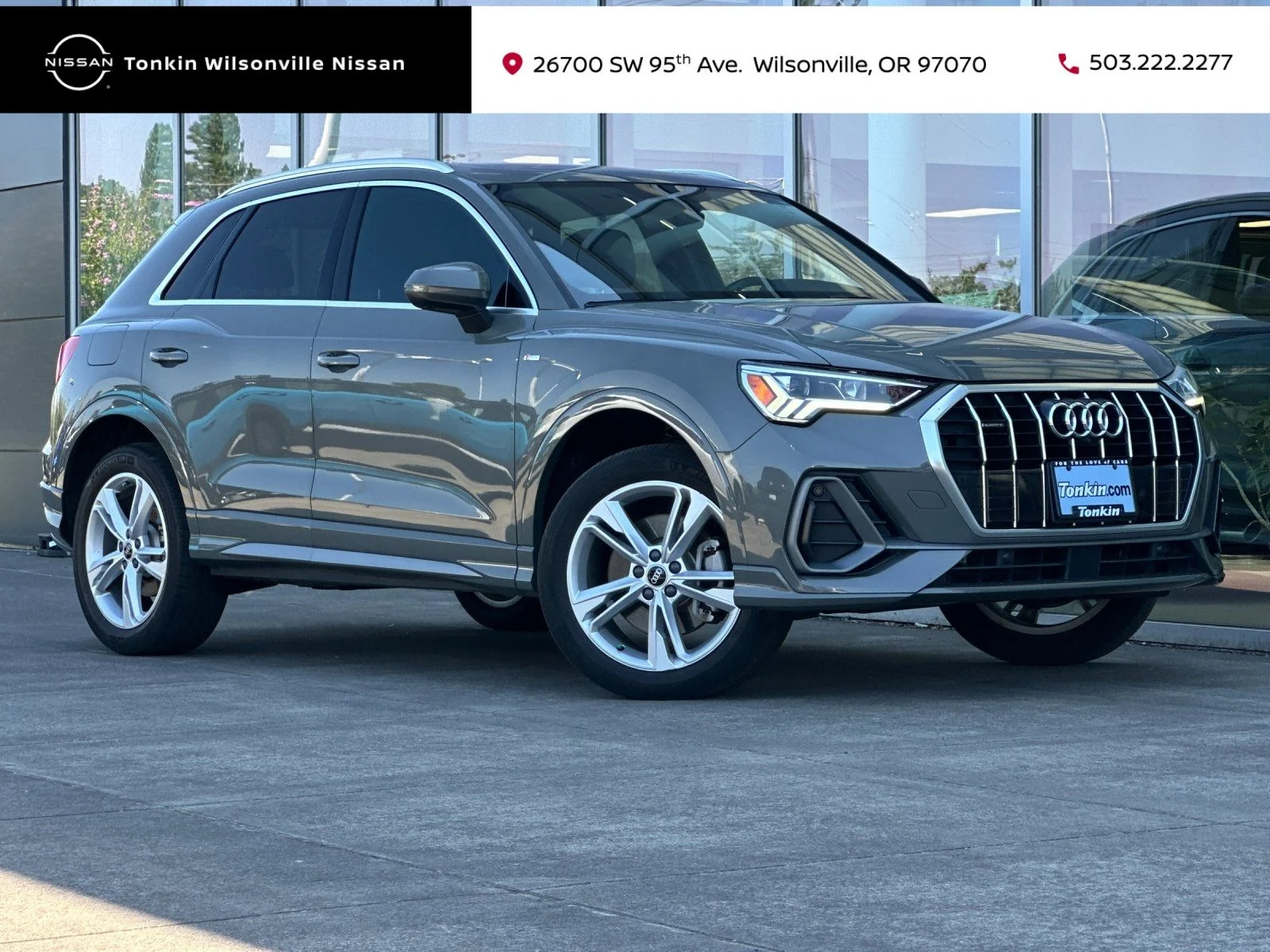 Used 2022 Gray Metallic Audi Premium Plus image 1