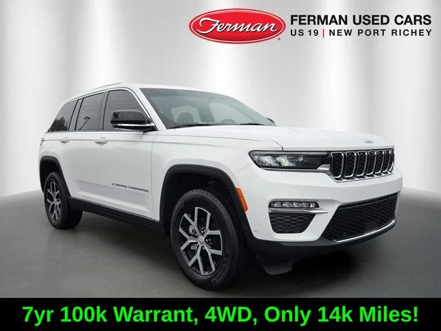 Certified Used 2025 White Jeep Limited image 1