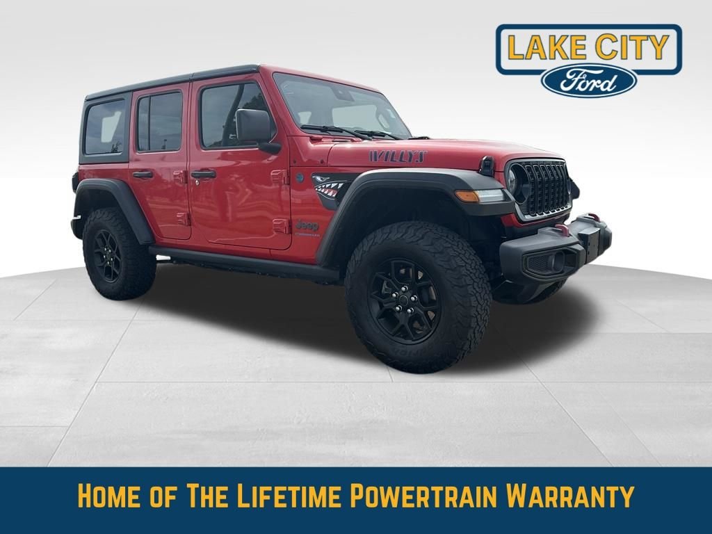 Used 2024 Firecracker Red Clearcoat Jeep Willys 4xe image 9