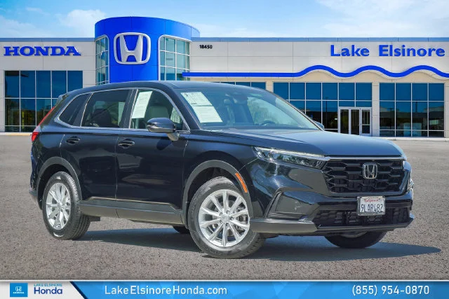 Used 2024 Crystal Black Pearl Honda EX image 1