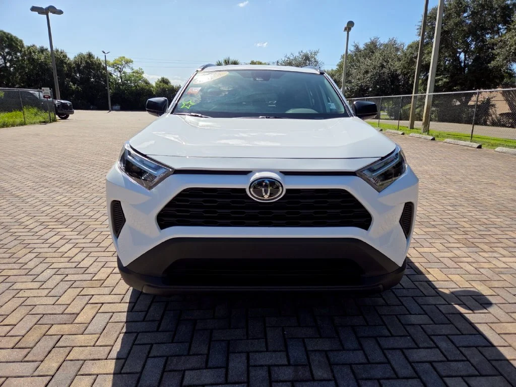 Used 2025 White Toyota LE image 2