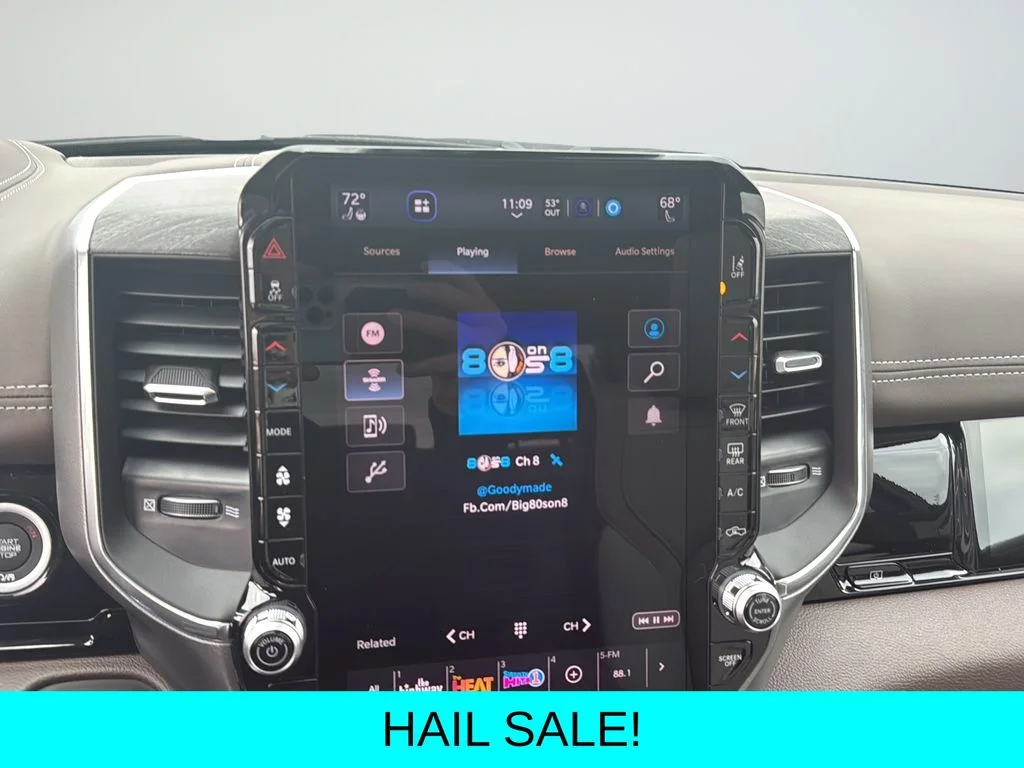 New 2026 Forged Blue Metallic Exterior Paint RAM Laramie image 22