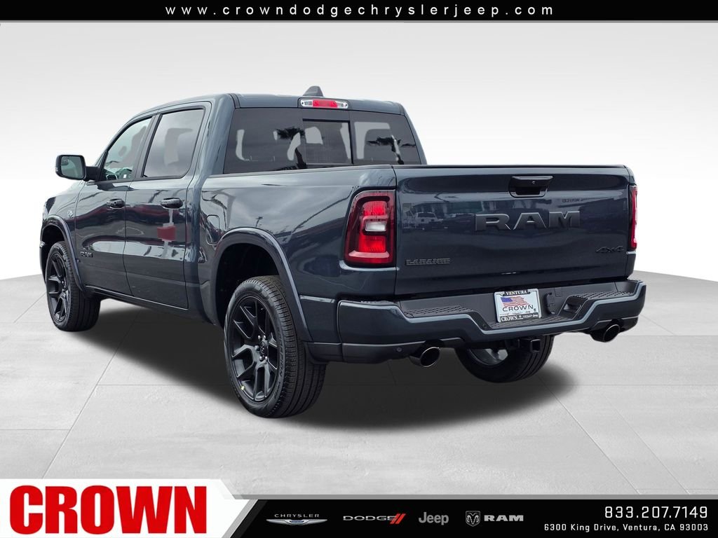 New 2026 Forged Blue Metallic Exterior Paint RAM Laramie image 7