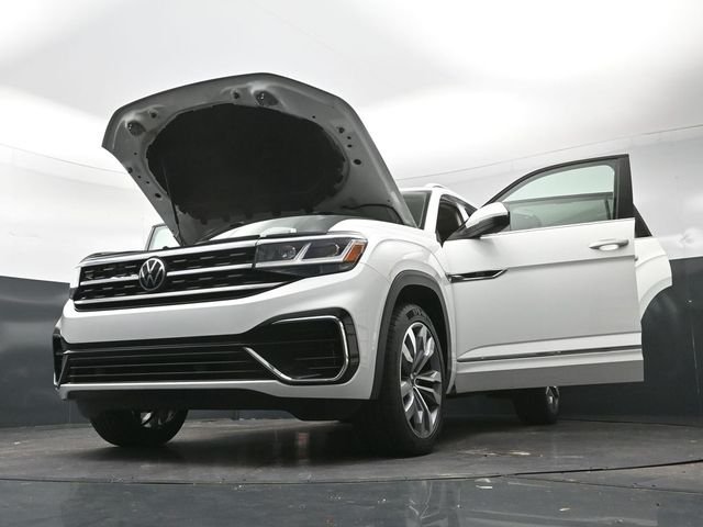 Used 2021 White Volkswagen 3.6L V6 SEL R-Line image 33