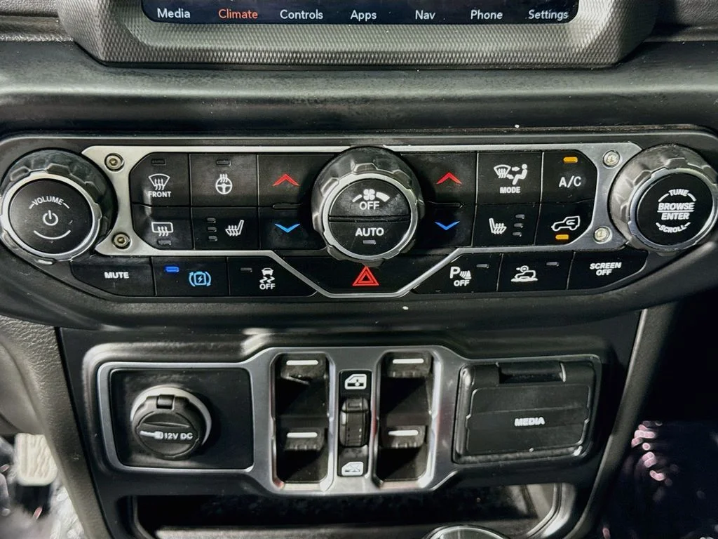 Used 2021 Gray Jeep Unlimited Sahara 4xe image 16