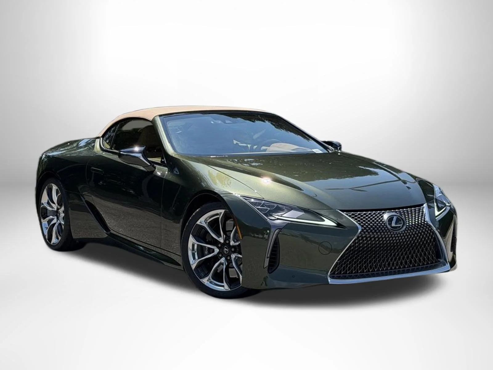 Used 2021 Nori Green Pearl Lexus 500 image 1