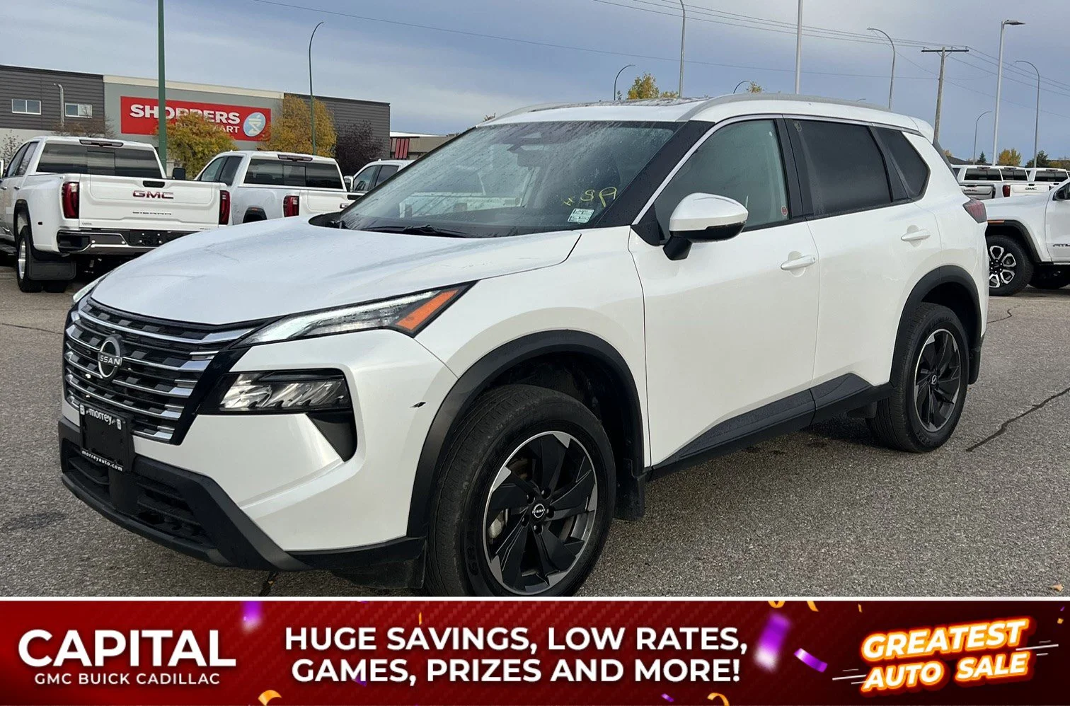Used 2026 White Nissan SV Moonroof AWD image 1